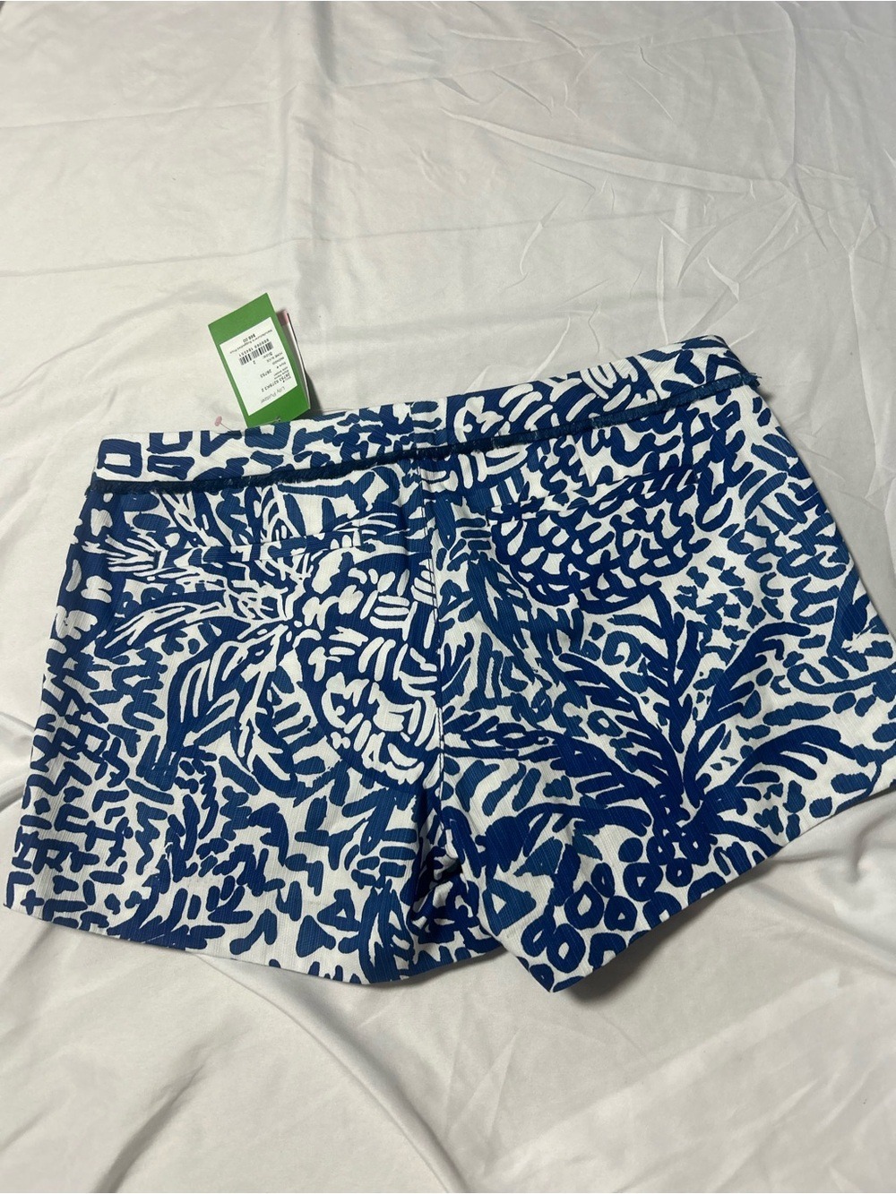 Lilly Pulitzer Shorts NWT Women 2 Indigo Adie Home Slice Sz 2 - Picture 13 of 15